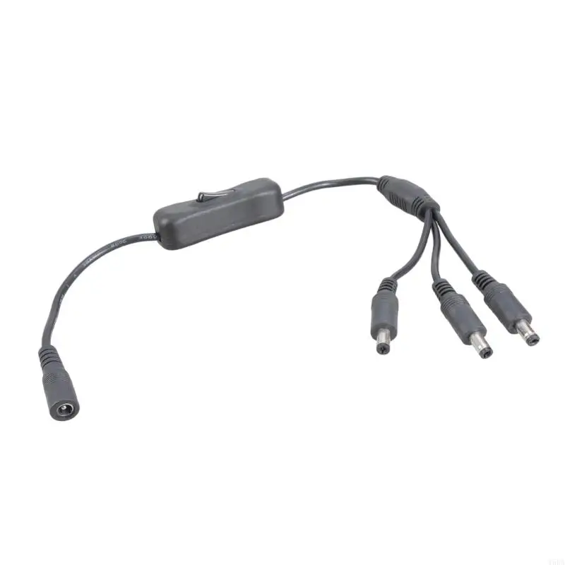 Фото DC5521 Y Splitter Power Power Power 5.5x2,1 мм самки до 3 мужских расширения переключателя №5