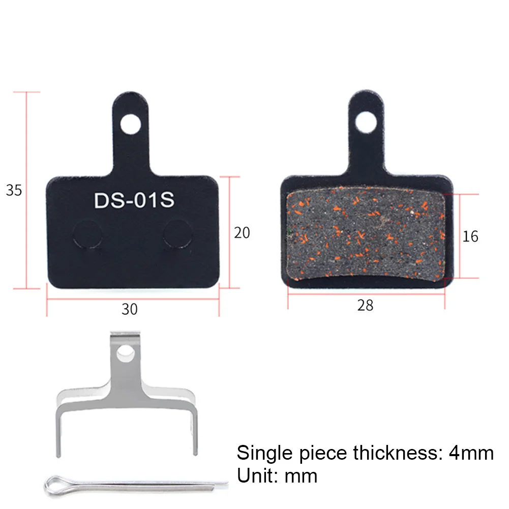 1 пара дисковых тормозных колодок для горного велосипеда DS-01S/09S/03S/05S/06S, износостойкий тормозной блок Forsram, велосипедные тормоза, сменные аксессуары