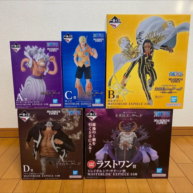 【100% Аутентичные】В НАЛИЧИИ BANDAI SPIRITS Original Ichiban Kuji One Piece Miraijima Egghead Monkey D. Luffy Kizaru Sanji