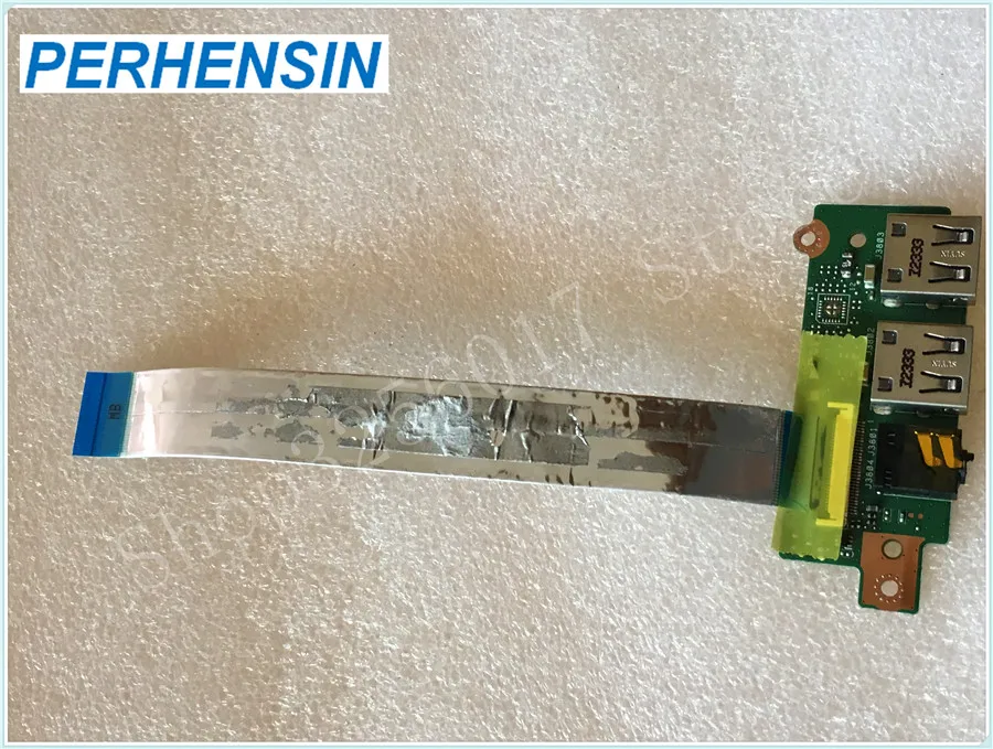 ДЛЯ ASUS K56C K56CA K56CM USB-плата ввода-вывода с кабелем 69N0N3C10C01 протестирована быстрая доставка