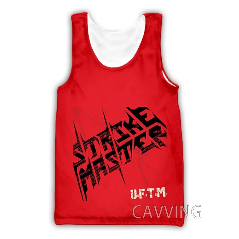 Фото Майка CAVVING с 3D принтом STRIKE MASTER Band, жилет в стиле Харадзюку, летняя майка, рубашки, уличная одежда для мужчин и женщин №4