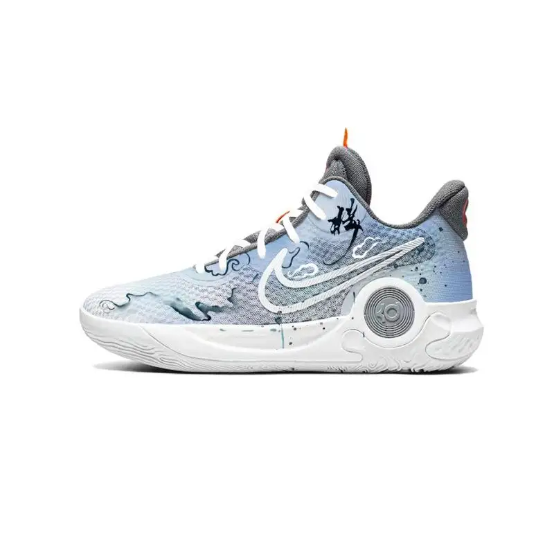 [На заказ в одном стиле для мужчин и женщин: «Biyuan Tengyue»]Nike KD Trey 5 IX Нескользящие износостойкие баскетбольные кроссовки средней высоты