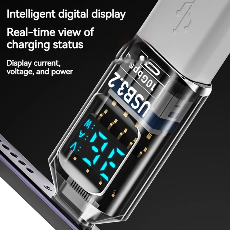 Фото Адаптер питания с USB Type-C на USB, 10 Гбит/с, 36 Вт №5