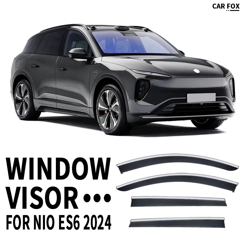 Для NIO ES6 2019-2024 + козырек на окно автомобиля, тент, навесы, лобовое стекло, боковое окно, козырек от дождя, солнцезащитный козырек, автоаксессуары, Стайлинг автомобиля (art.: 3920d03461ba8) - 3920d03461ba8