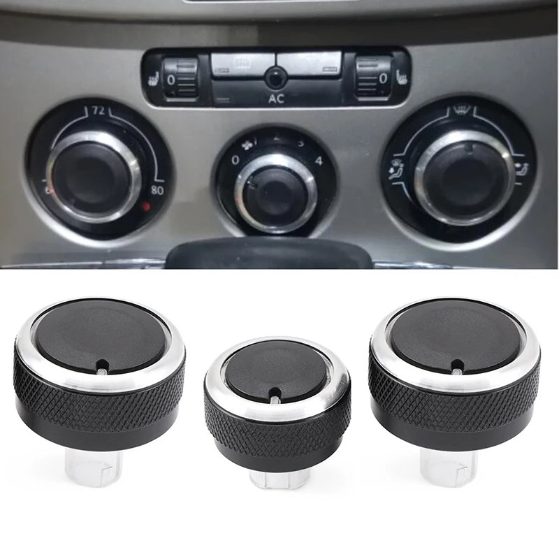 Ручка переключателя кондиционера для Volkswagen VW Golf 5 MK5 Caddy Tiguan Touran Passta B6 B7 3C для Skoda Octavia A5