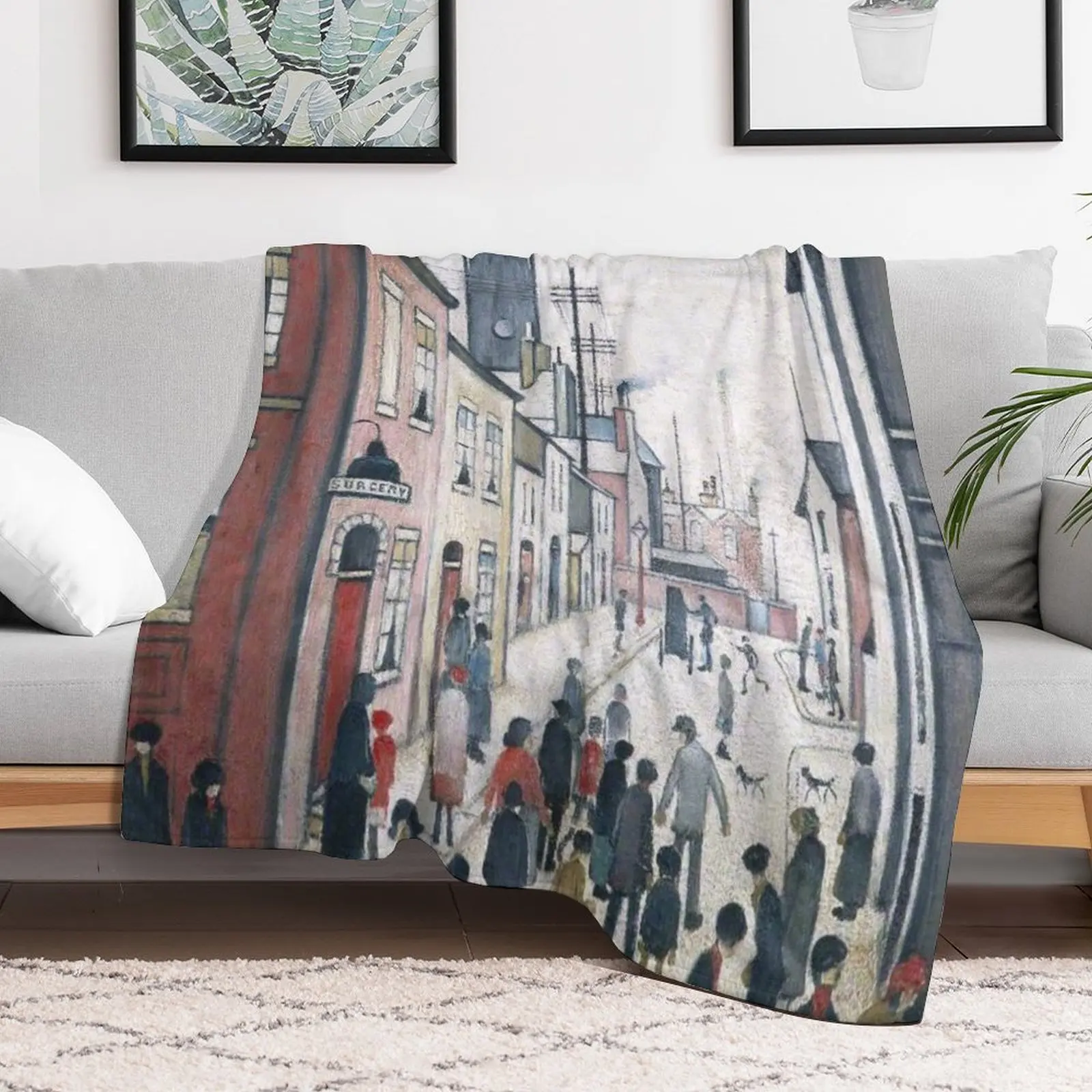Фото L S Lowry Плед Спальный мешок Мягкие одеяла №4