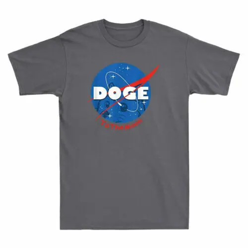 Забавная Мужская футболка Dogecoin Doge с коротким рукавом HODL To the Moon, хлопковая Винтажная Футболка с принтом высокого качества, 100% хлопок