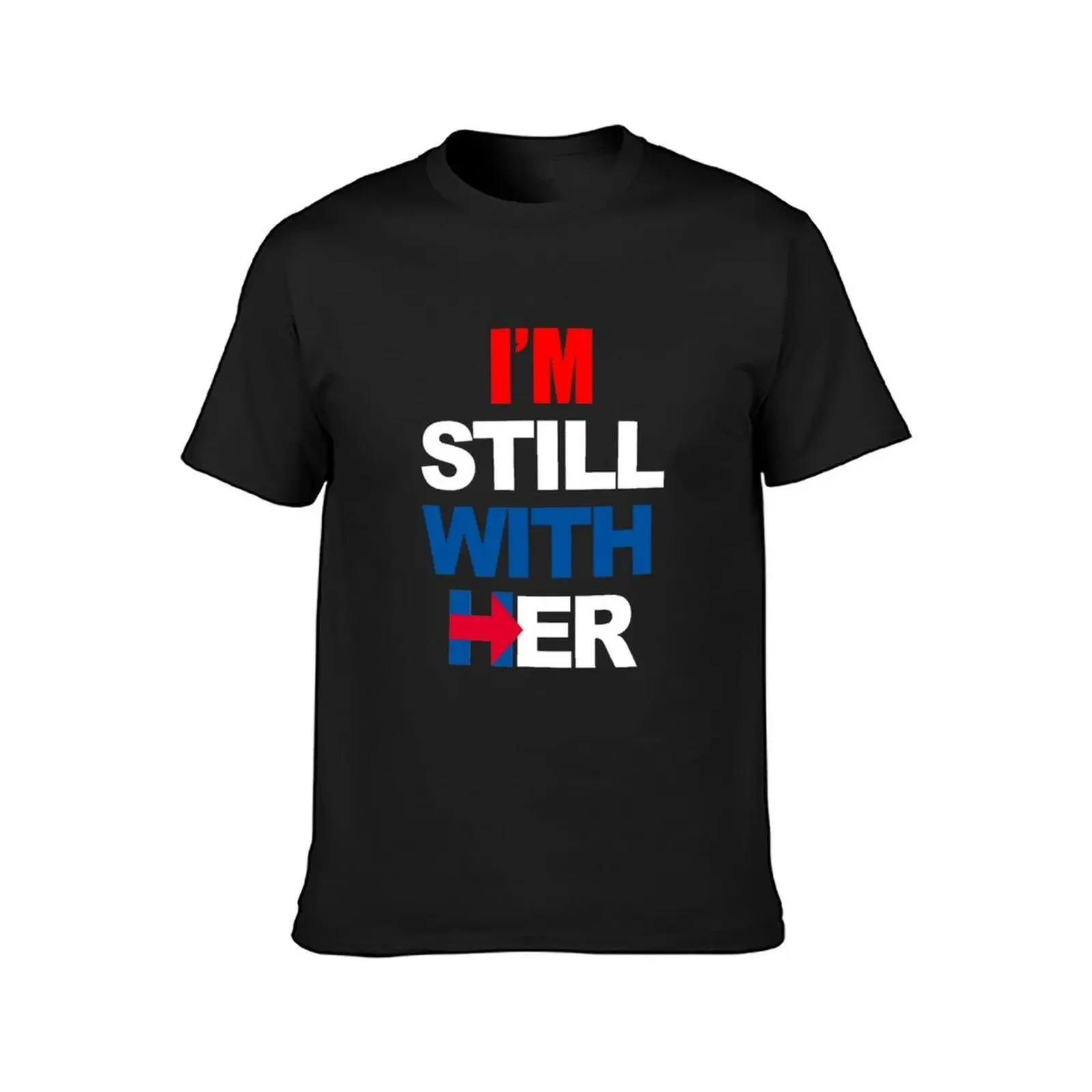 Фото Футболка с надписью «I'm With Her Hillary», с принтом животных №2