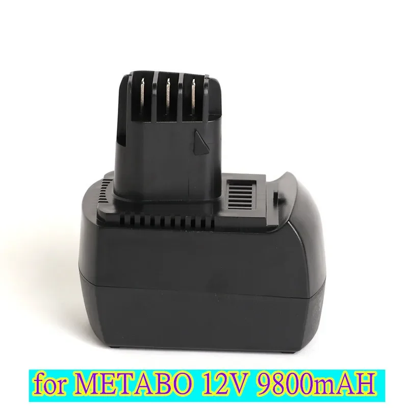 Новинка 100%, аккумулятор для фотоинструмента METABO 6. 02151,50 BZ12SP BS 12 SP, BSZ 12, BZ 12 SP, SSP 12, ULA96, 12 В, 9800 мАч