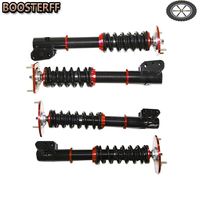 Комплект для опускания подвески Coilover подходит для 2003-2005 Dodge Neon SRT-4 Sedan 4D RED