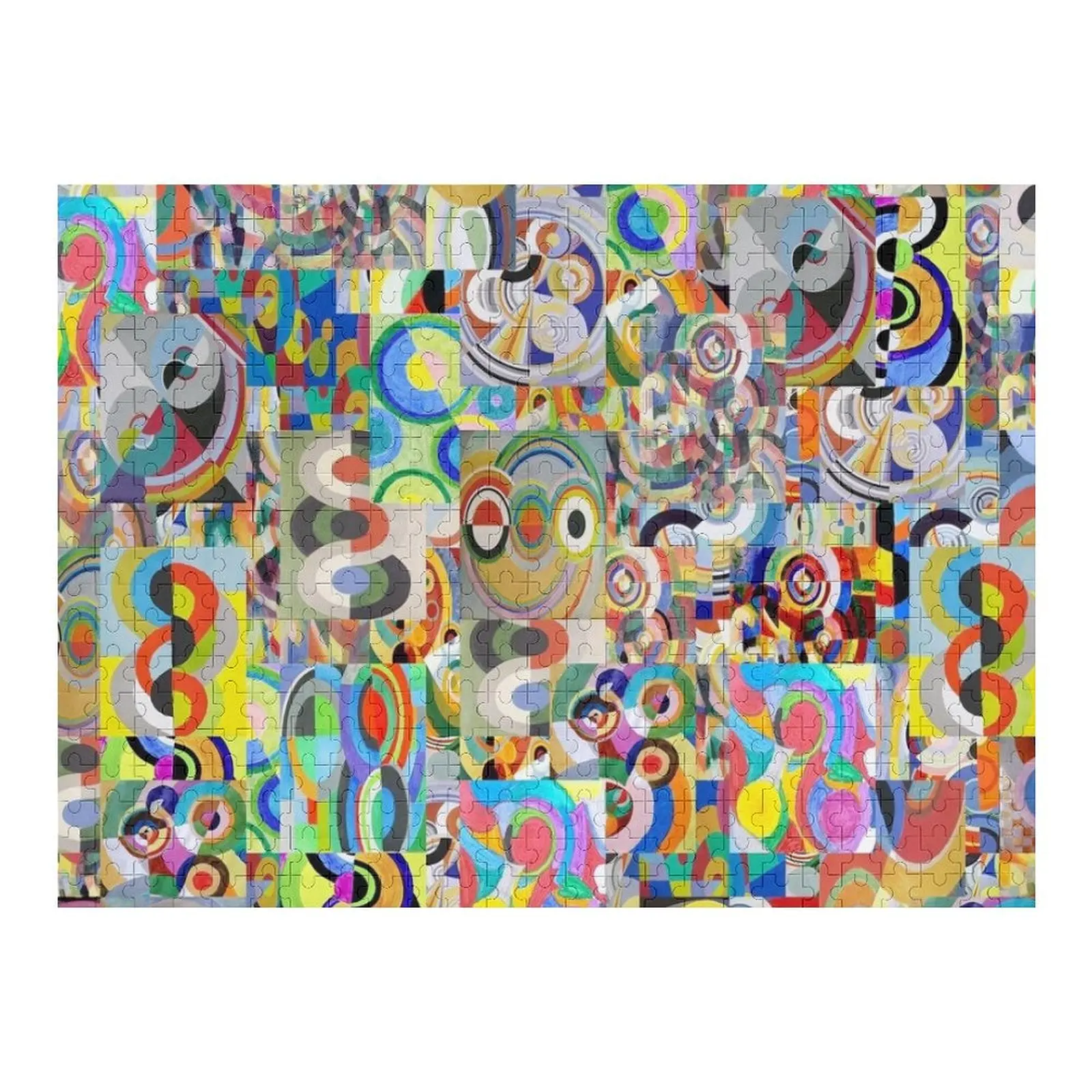 Пазл Robert Delaunay на заказ, детский подарок, головоломка для детей, персонализированные игрушки-пазлы Игры и головоломки