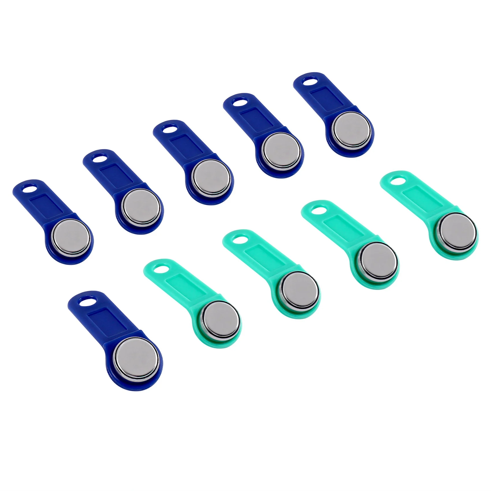 Фото 10 шт./лот перезаписываемый RFID контактный ключ памяти RW1990 IButton для копирования карт ключи для сауны карты №3