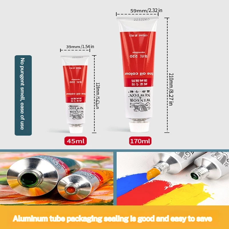 Фото WINSOR & NEWTON 45 мл пигмент для масляной живописи для рисования №3