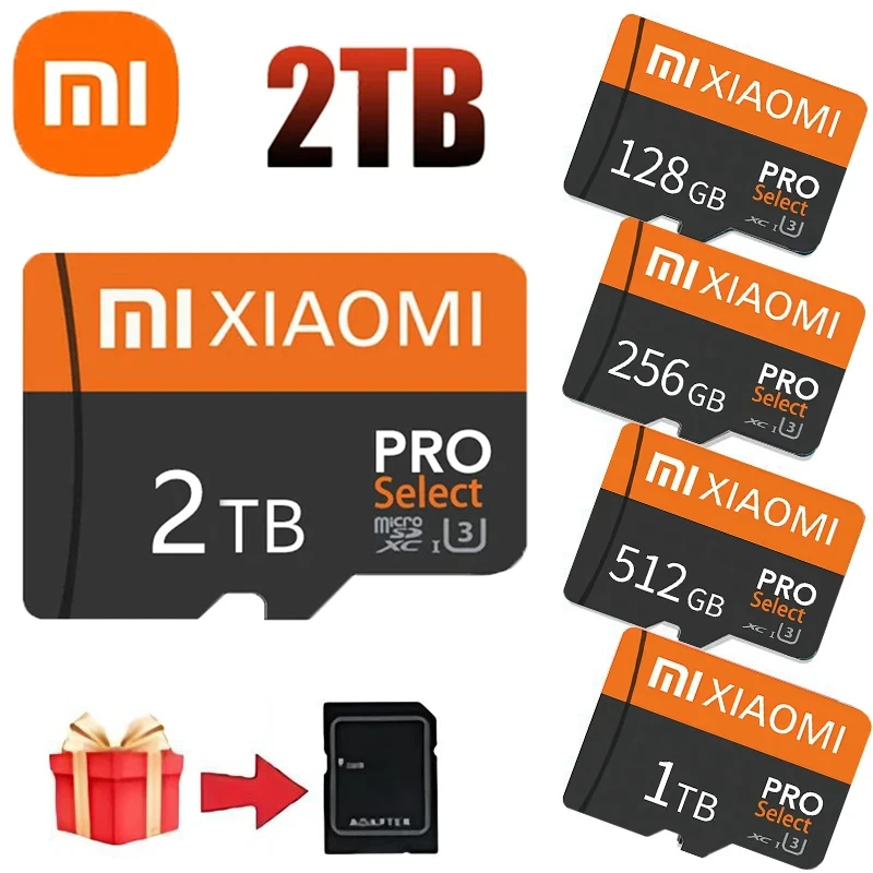 Карта памяти Micro TF/SD Xiaomi, класс 10, 256 ГБ, 128 ГБ, 512 ГБ