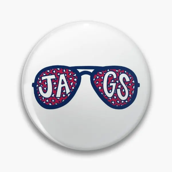 Солнцезащитные очки с принтом Jags Jaguar, мягкая булавка на пуговицах, забавная металлическая брошь, ювелирная булавка для лацкана, подарочная одежда, креативный воротник с героями мультфильмов, милая шляпа