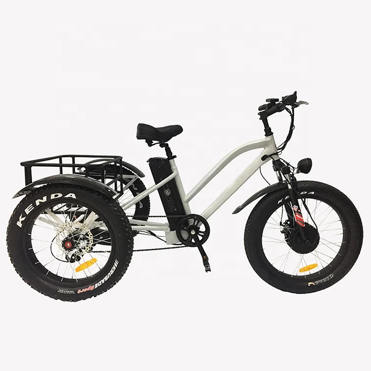 Электрический трехколесный велосипед с задним мотором Ristar 8fun 48v500w (RSD-706)