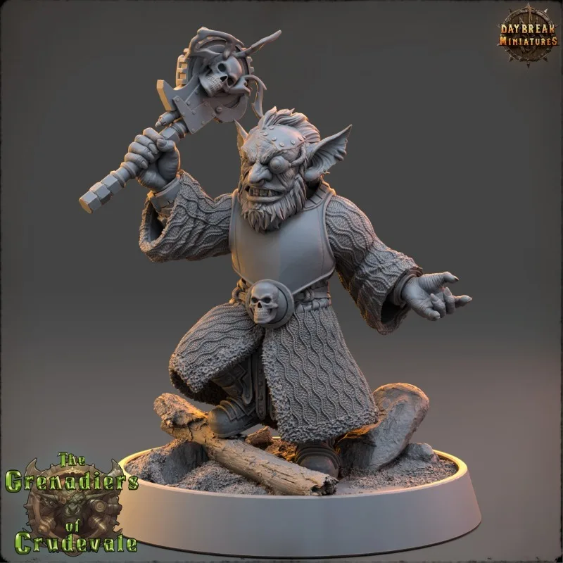 4-детали Chieftain Steely Popov, игра, статуя, гаражные наборы, миниатюрная Коллекционная модель, игрушки, цветная живопись, настольная ролевая игра