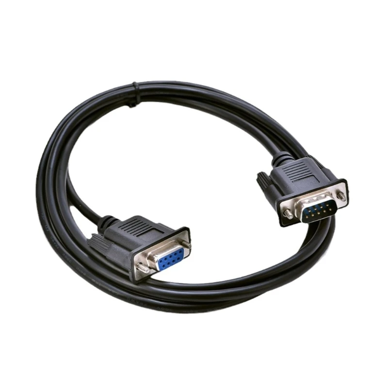 Кабель DB9Pin «Мама»-«папа» DB9in, разъем RS232, Кабель для программирования последовательного порта DB9Pin для последовательной передачи данных