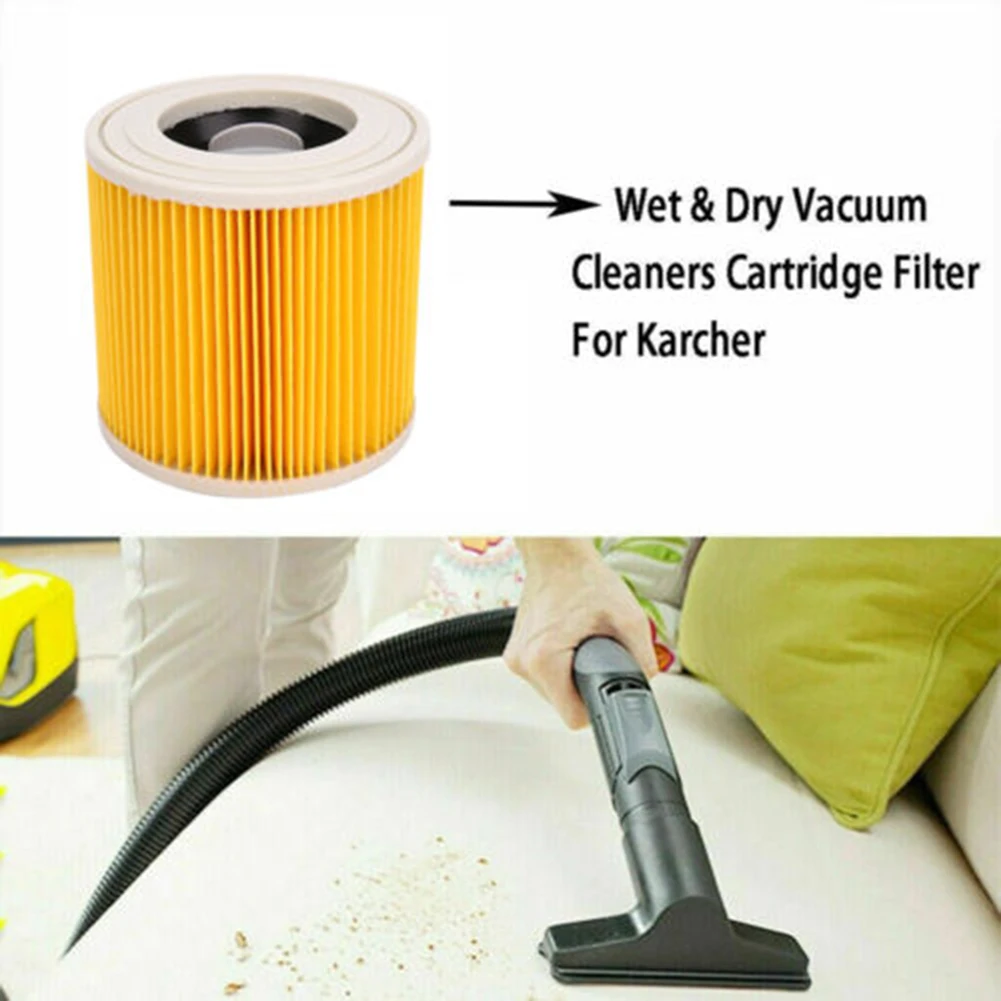 Картридж с фильтром для пылесоса Karcher WD WD2 WD3 Series A2504 A2654 MV2 Wet Dry Vac