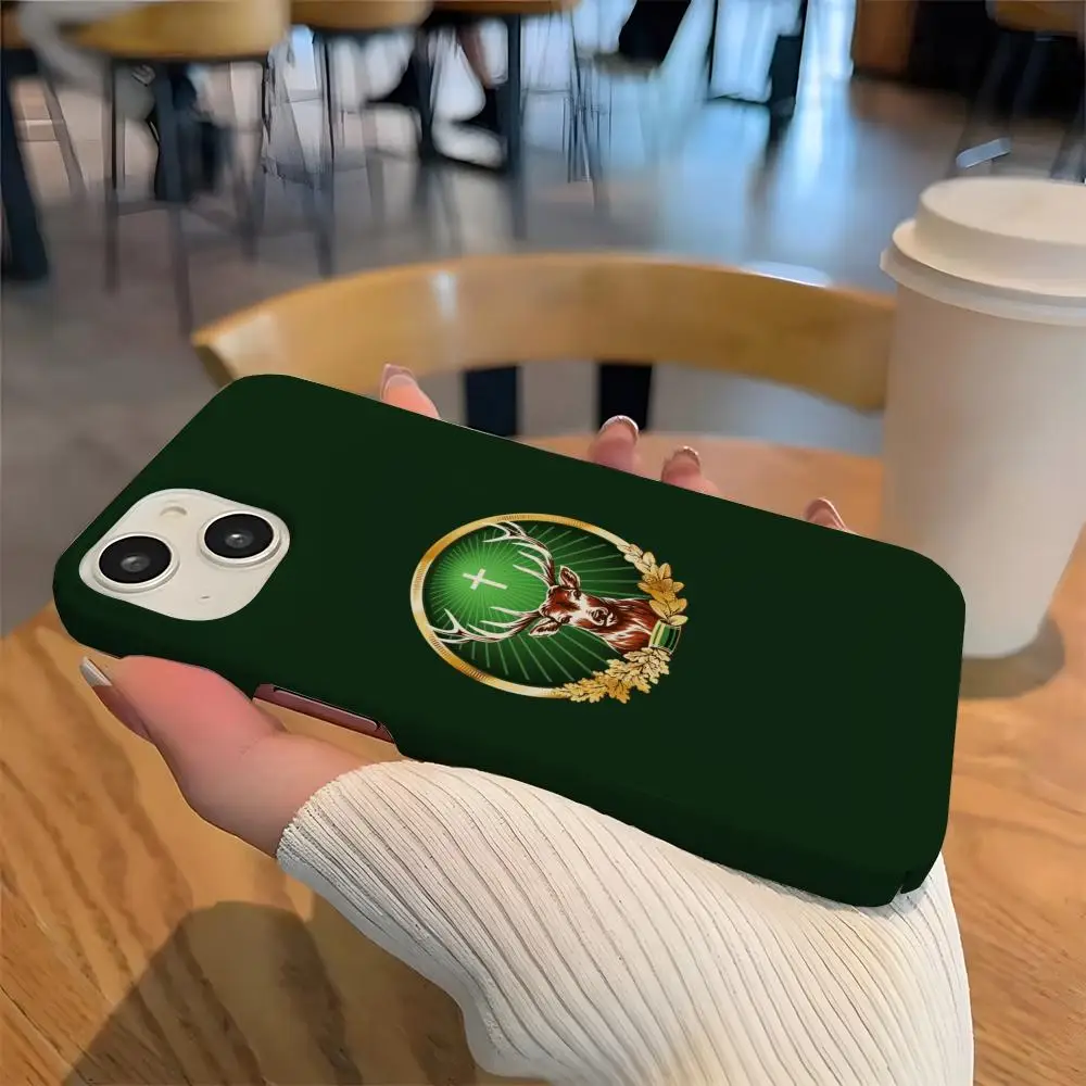 Чехол для телефона J-Jagermeister для iPhone 16, 15, 14, 13, 12, 11 Pro Max XS XR XSMax 6, 7, 8 Plus, глянцевая пленочная крышка HD