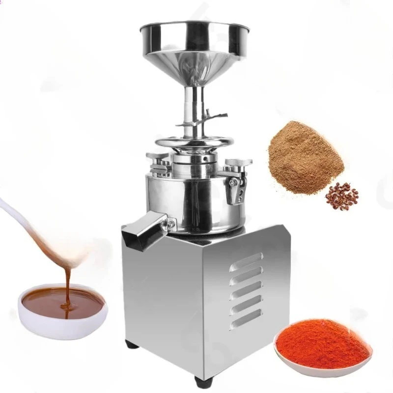 Мельница для сухих продуктов, пшеницы, кукурузы, арахиса, масло, орехи, паста, мельница для бобов, мука
