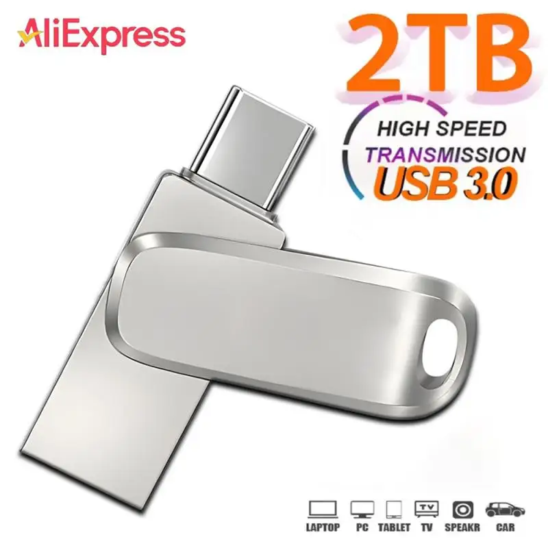 Флэш-накопитель Usb 3,0, 128 ГБ, 512 ГБ, 1 ТБ