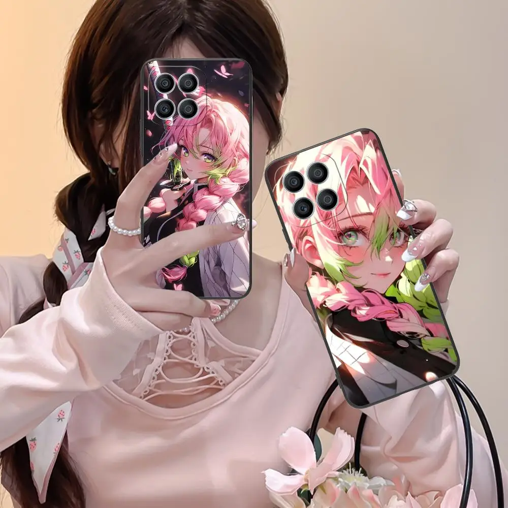 Фото Чехол для телефона «Demon Slayer Mitsuri» для Honor 90 80 70 60 50 30 20 10 9 8 7 Pro S SE Lite 5G Цветной защитный роскошный красивый чехол №2