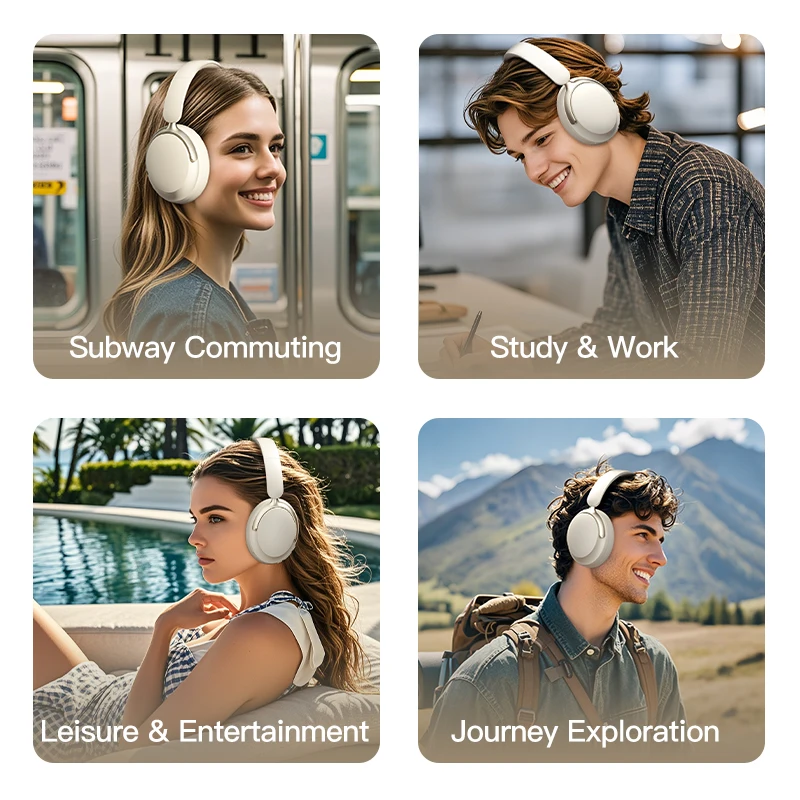 Фото СКИДКА 50% гарнитура Bluetooth беспроводная пластиковая часть цвет светло-голубой бежевый для портативного аудио Sooyn SY-T7 LZ-C14 водонепроницаемый №5