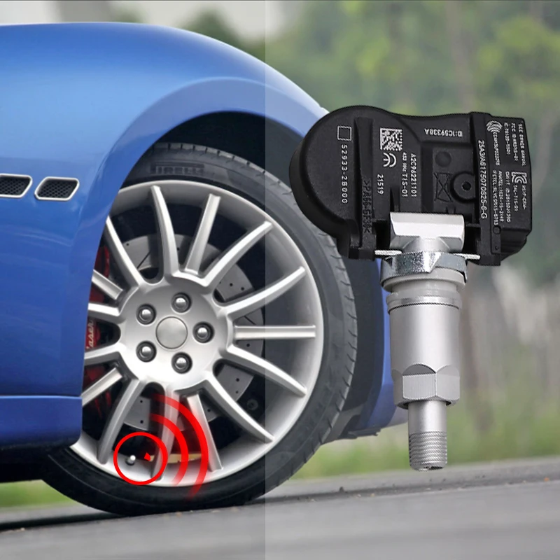 1/4 шт. 433 МГц датчик контроля давления в шинах датчик TPMS для Hyundai Santa Fe II [CM] 2006-2012