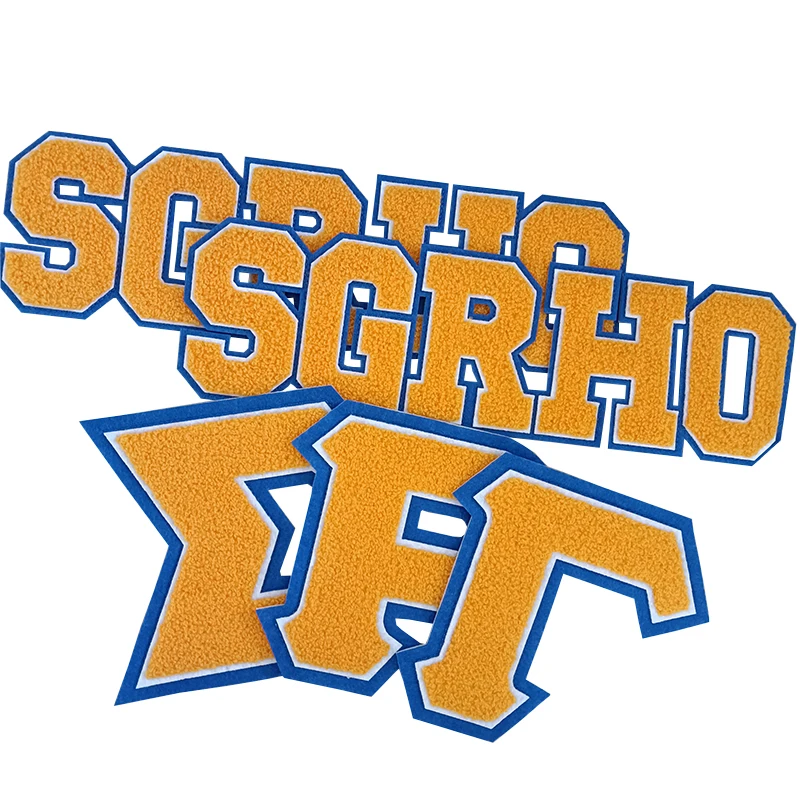 Фото Синель большие женщины греческие буквы SGRho Sorority Sigma гамма Rho симпатичный Пудель Toewl вышивка утюгом нашивка для куртки №2