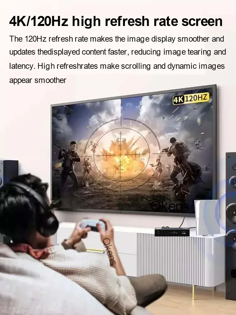 8K HDMI видео конвертер аудио экстрактор 4K 120 Гц 8K 60 Гц поддержка HDR10 VRR LPCM 5,1 7,1 Dolby Digital Plus Dolby атмосферs оптический (art.: 3920c97054d11) - 3920c97054d11