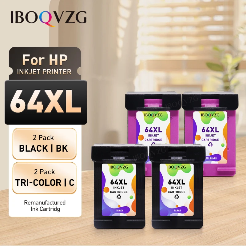 Совместимый картридж 64XL для принтера HP 64 XL HP64 Envy 6200 7100 7800 7164 7855 7864 6252 6255