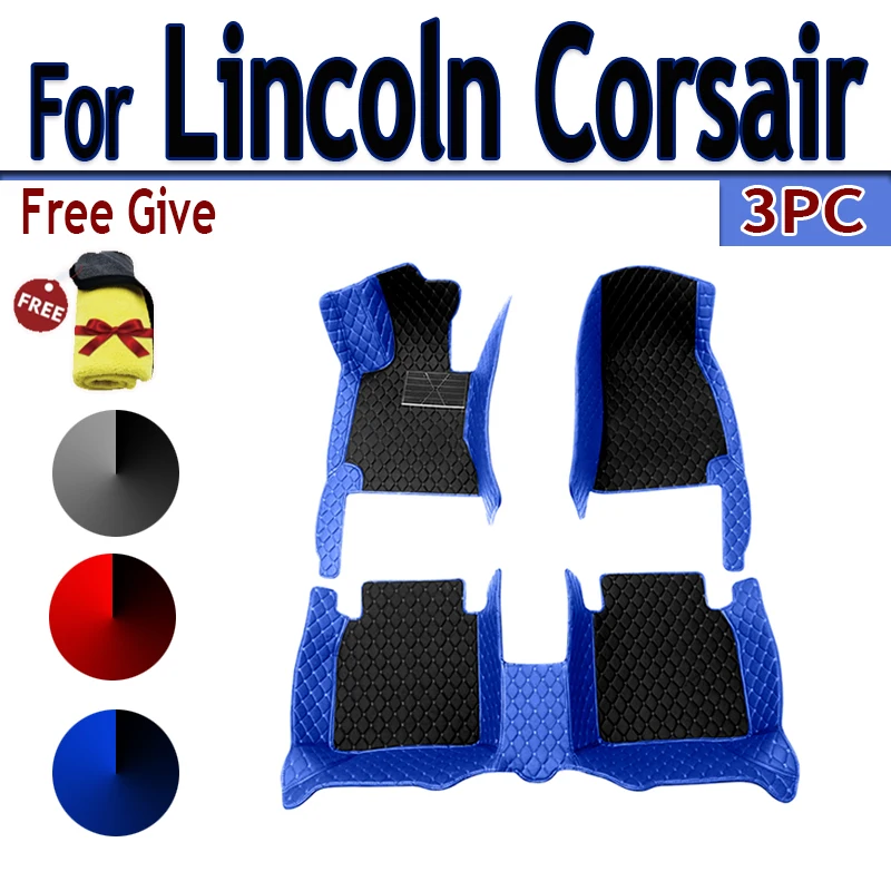 Автомобильные коврики для Lincoln Corsair 2020 2021, индивидуальные автомобильные накладки на ногу, аксессуары для интерьера
