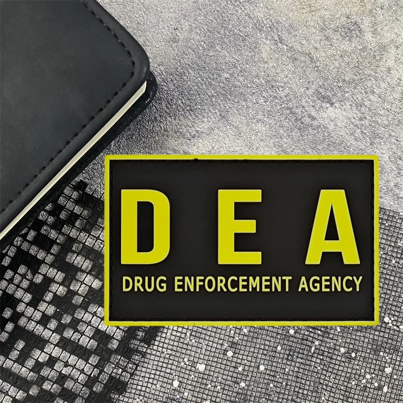 Фото DRUG ENFORCEMENT AGENCY 3D нашивка из ПВХ для одежды Забавная эмблема Oeteldonk Тактический рюкзак Аксессуары для шляпы Пряжка на крючке DEAMilitary №2