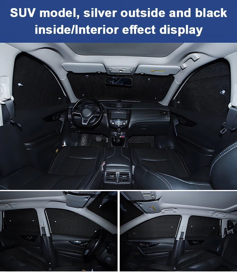 Фото Аксессуары для Jaecoo J6 Chery iCar 03 2023 2024 2025 2026, индивидуальные солнцезащитные козырьки, солнцезащитные козырьки, анти-УФ-защитные автомобильные аксессуары №5