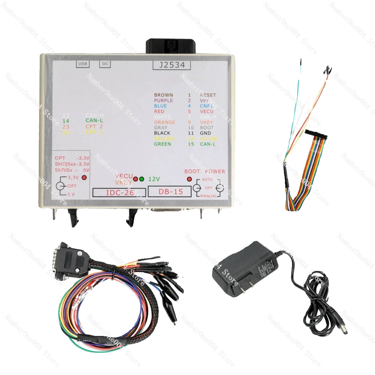 Адаптер протокола J2534 для транспортных средств Hitachi PCMFlash KTM JTAG, инструмент для программирования, диагностический интерфейс автомобильного ЭБУ (art.: 3920cd961e262) - 3920cd961e262