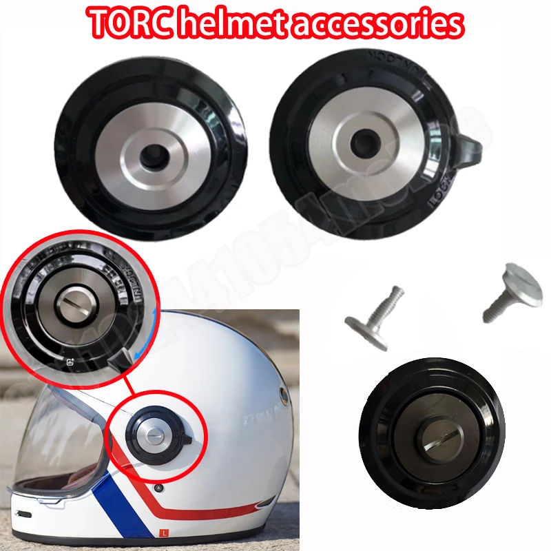 TORC мотоциклетный шлем, оригинальный T1/T135, винт основания объектива шлема, аксессуары для мотоциклов, сменные аксессуары для шлема