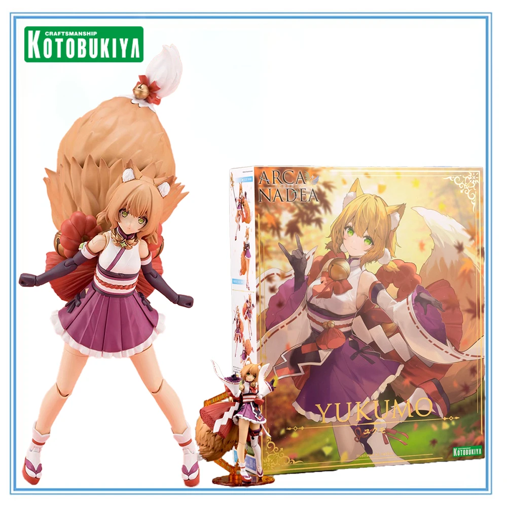 В наличии оригинальные наборы моделей Kotobukiya Arcanadea Yukumo, мобильный костюм, фигурка девушки, маленькая лиса