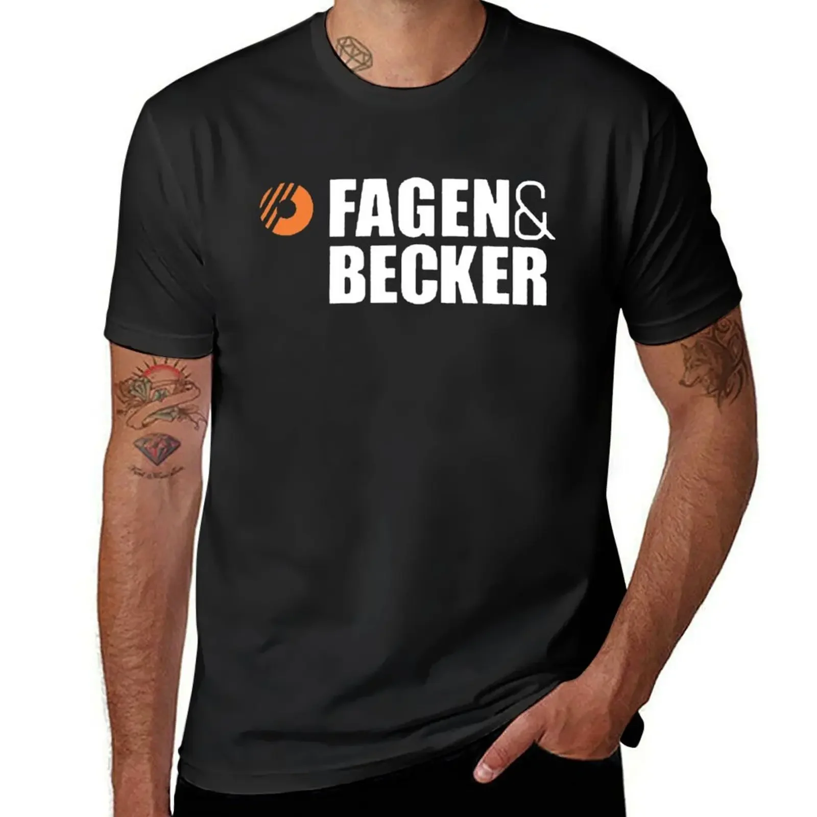Fagen _ amp _ becker футболка Аниме футболки для мальчика потные Графические футболки оверсайз футболка для мужчин