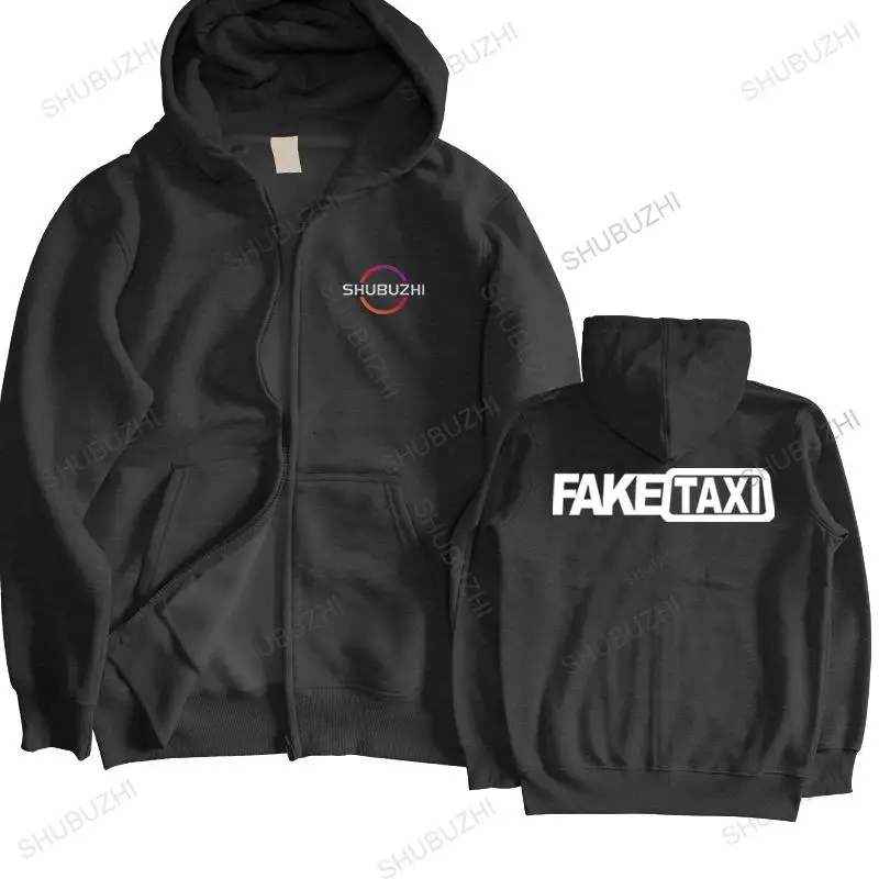 homme осеннее теплое пальто в стиле панк, хлопок, простое FakeTaxi I'm the Fake Taxi Driver, черная мужская толстовка с капюшоном ali, большие размеры, персонаж