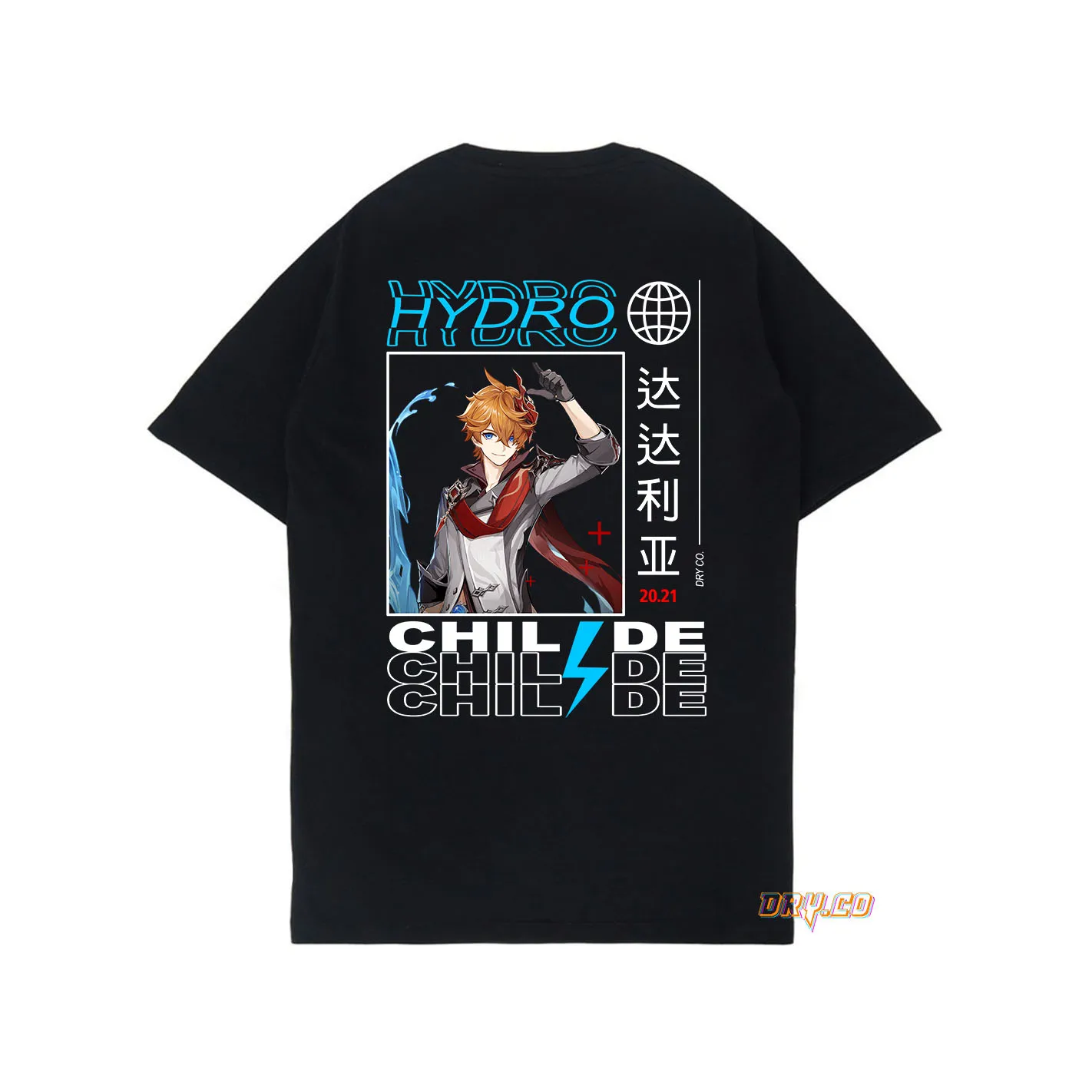 ДЕТСКАЯ ФУТБОЛКА /Футболка GAME GENSHIN IMPACT (LIYUE) /UNISEX PRIA WANITA/DRYCO