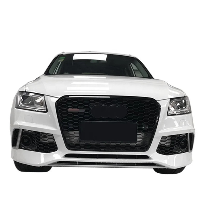 Фото Комплект кузова для Audi Q5 upgrade RS SQ5, передний бампер с сетчатым грилем в виде сот, 2013, 2014, 2015, 2016, 2017 №2
