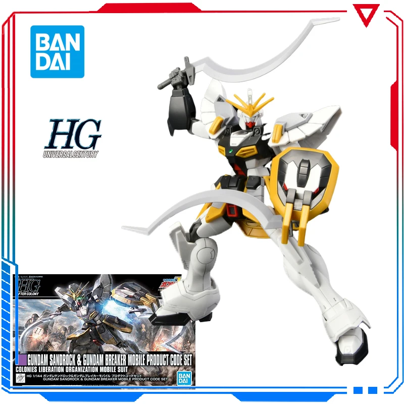 Bandai HG 1/144 XXXG-01SR Gundam экшн-фигурки песчаных пород освободительная Организация мобильный костюм пластиковый комплект игрушки для мальчиков