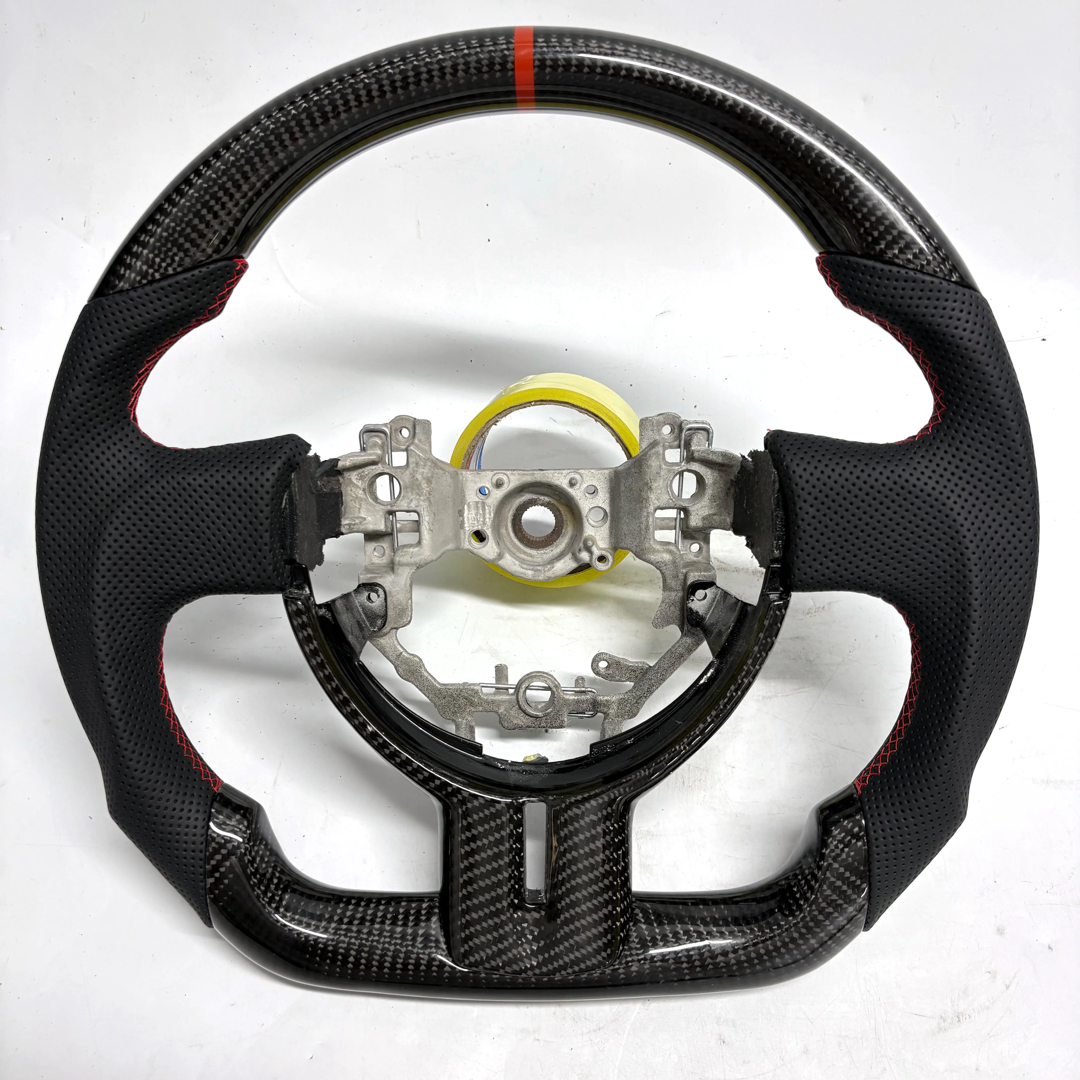 Руль из углеродистой кожи для Toyota 86 Subaru BRZ 12-16 ZN6, автоаксессуар Performance