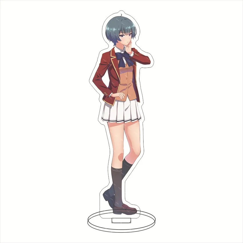 ГОРЯЧИЙ аниме Classroom of the Elite, акриловая подставка для косплея, украшения Horikita Suzune Kiyotaka Ayanokoji, подставка для фигурок, подарок на Хэллоуин