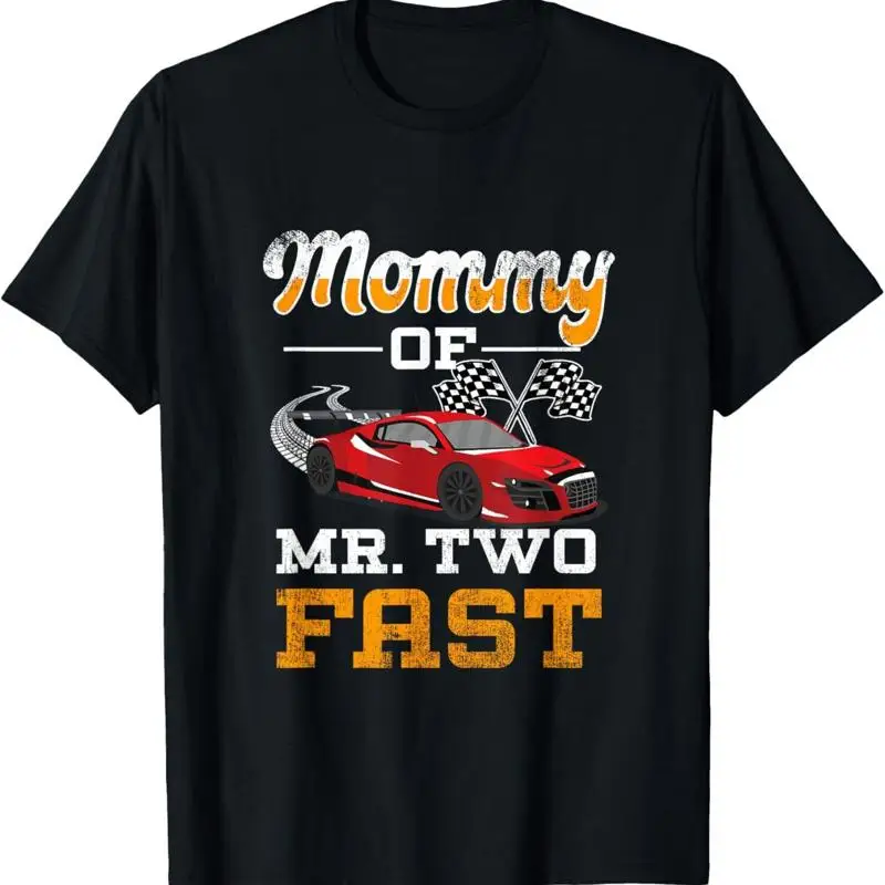 Футболка Mommy Of Mr Two Fast 2 Curious на 2-й день рождения