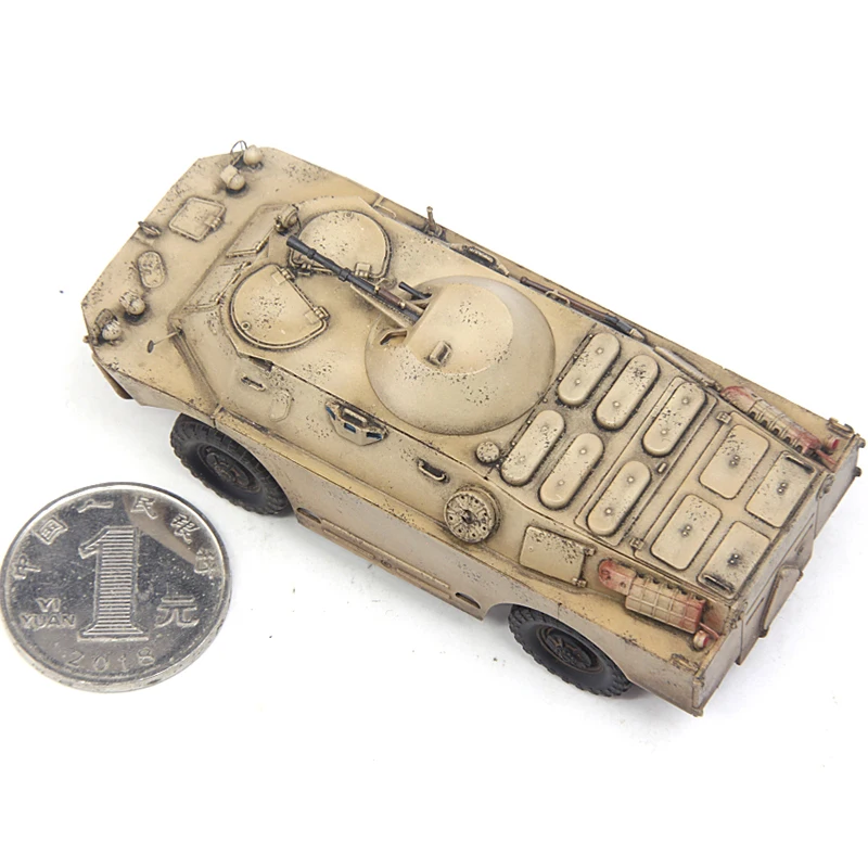 Мерная модель пластикового бронированного автомобиля масштаб 1:72, коллекционная Игрушечная модель, демонстрационное украшение, подарок для мужчин (art.: 3920c6998aa47) - 3920c6998aa47