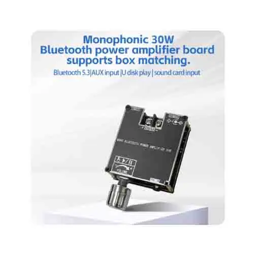 Фото ZK-301B True Wireless TWS модуль платы аудиоусилителя 30 Вт 5,3 моноприложение для сопряжения для связи и сети №2