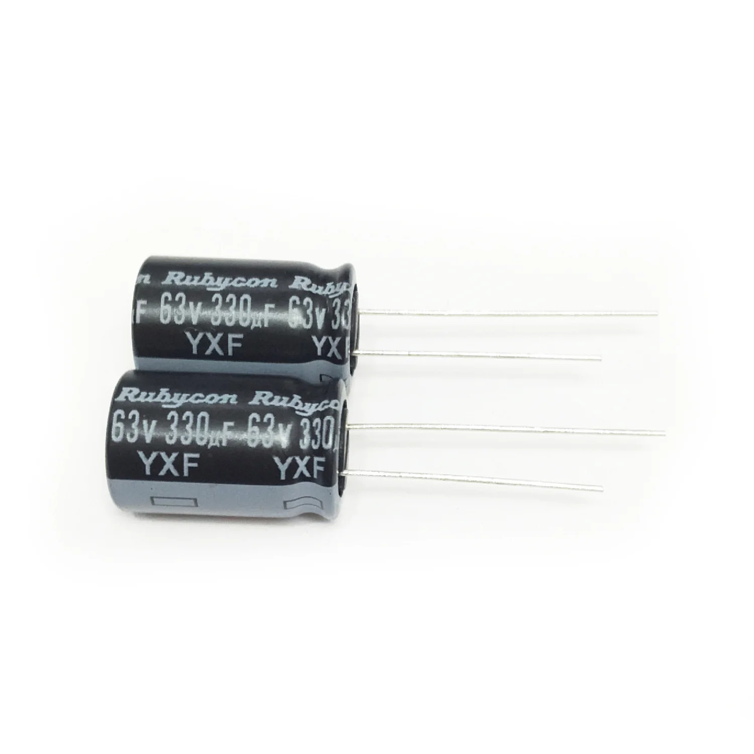 10 шт. 63V330UF YXF 12,5X20 RUBYCON длительный срок службы, новый электролитический конденсатор с низким сопротивлением 63YXF330M