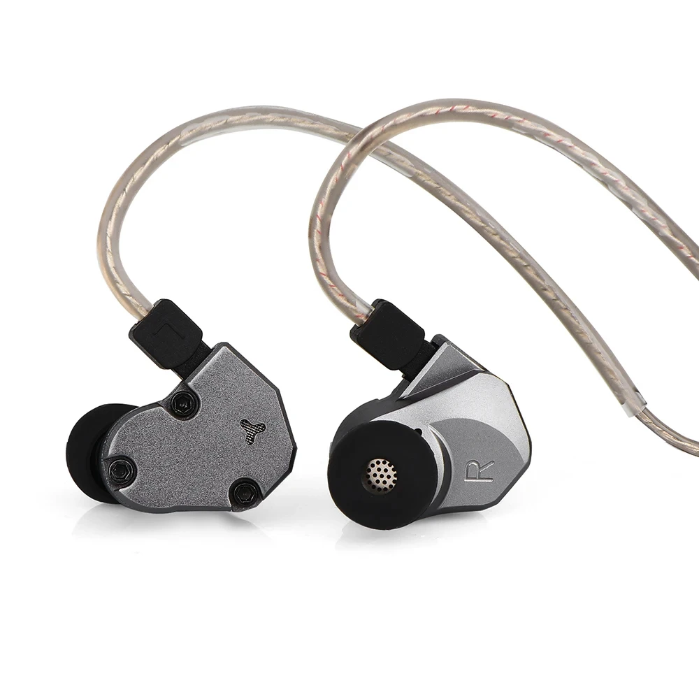 Диафрагма TINHiFi C2 IEM 10 мм LCP, динамические наушники с драйвером DD, Hi-Fi наушники-вкладыши, музыка DJ, бас, 0,78 мм, 2 контакта, металл с ЧПУ
